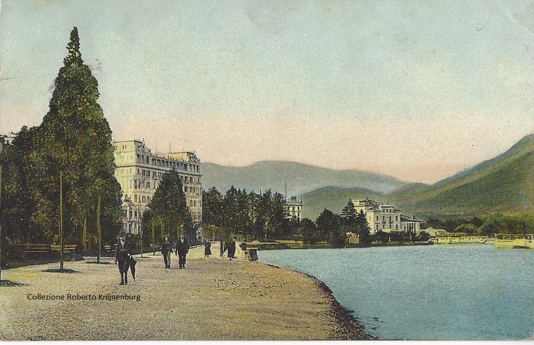 1909 Spiaggia a Lugano fronte