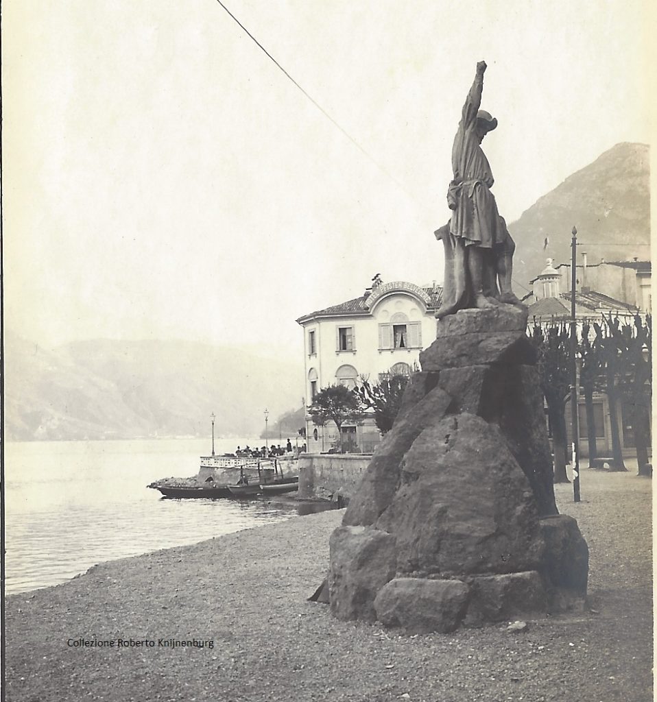 1880 Lugano statua Tell di Vicenzo Vela