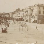 1888 Piazza Rezzonico SENZA fontana Bossi